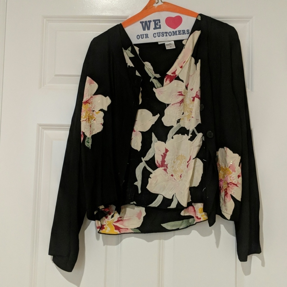 Jacket with tank top